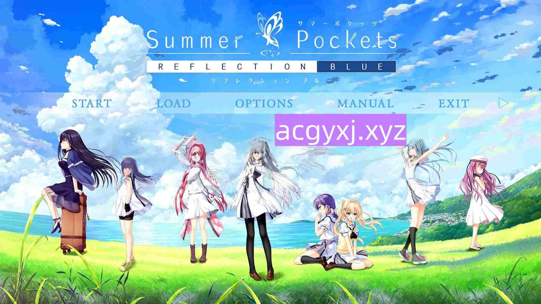 更新[日式ADV/少女] 夏日口袋 Summer Pockets REFLECTION BLUE V1.3.2.1 STEAM官方中文版+存档 [9.90G]-ACG游戏姬