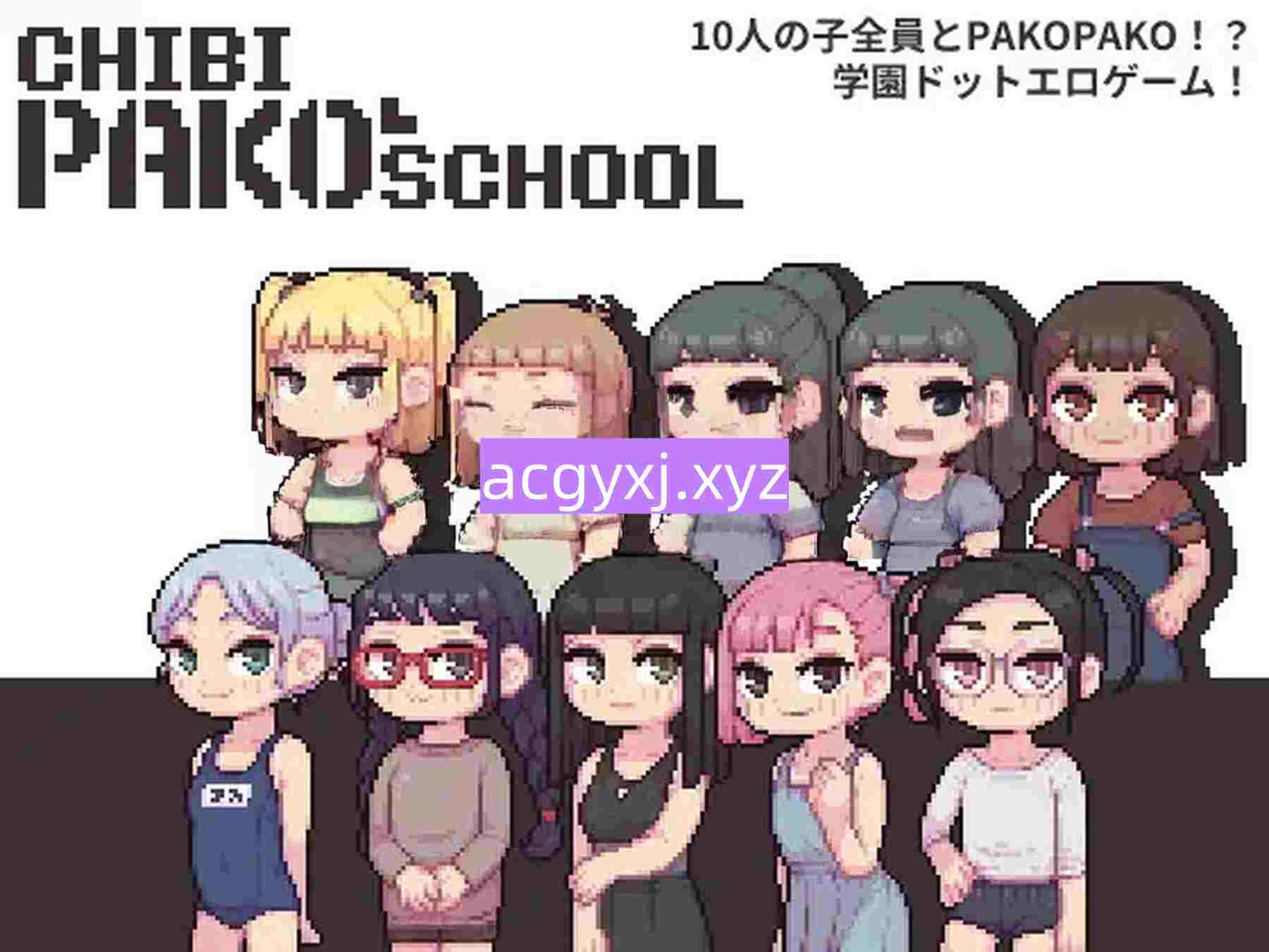 新作[日式SLG/像素动态] 迷你PAKO学校 Chibi PAKO School 生肉版 [190M]-ACG游戏姬